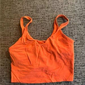 lululemon athletica align tank with bra size 10